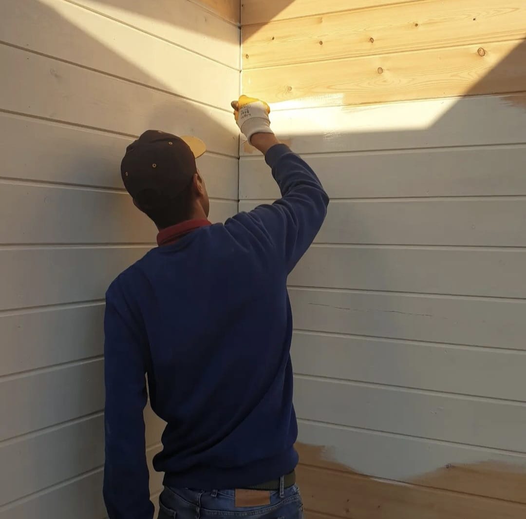 AHŞAP MKORUMA BOYA UYGULAMASI