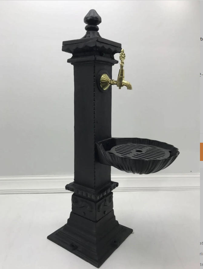 DÖKÜM ÇEŞME AYAKLI