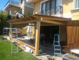 Ahşap sundurma uygulamamız