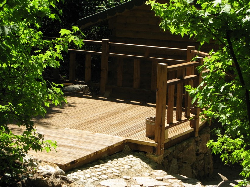 Ahşap deck ve çit uygulamamız