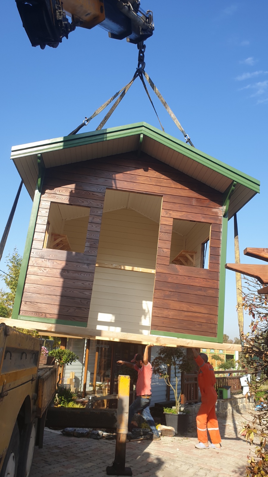 AHŞAP KULÜBE İMALATI