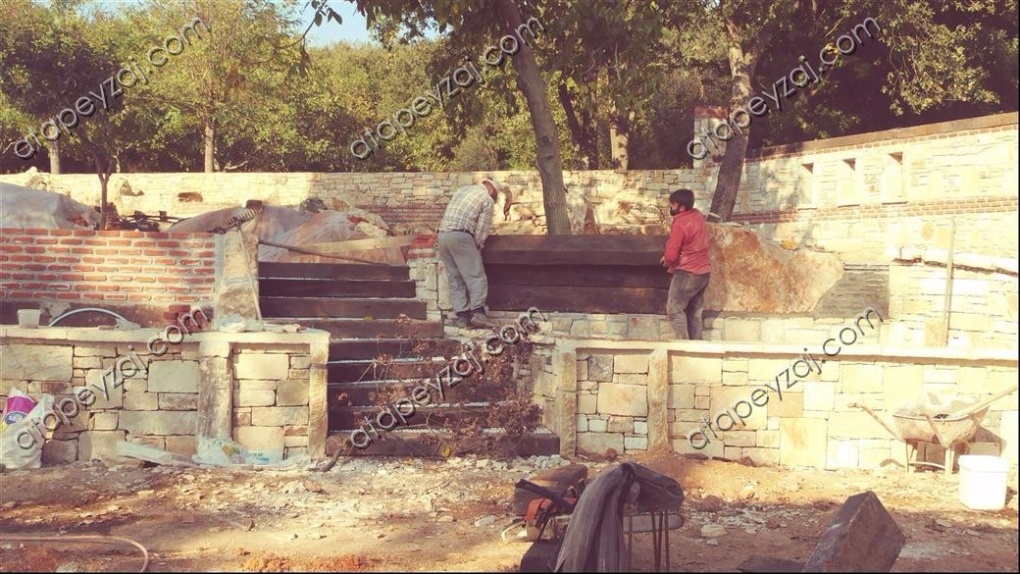 Taş duvar ve Travers uygulamasından