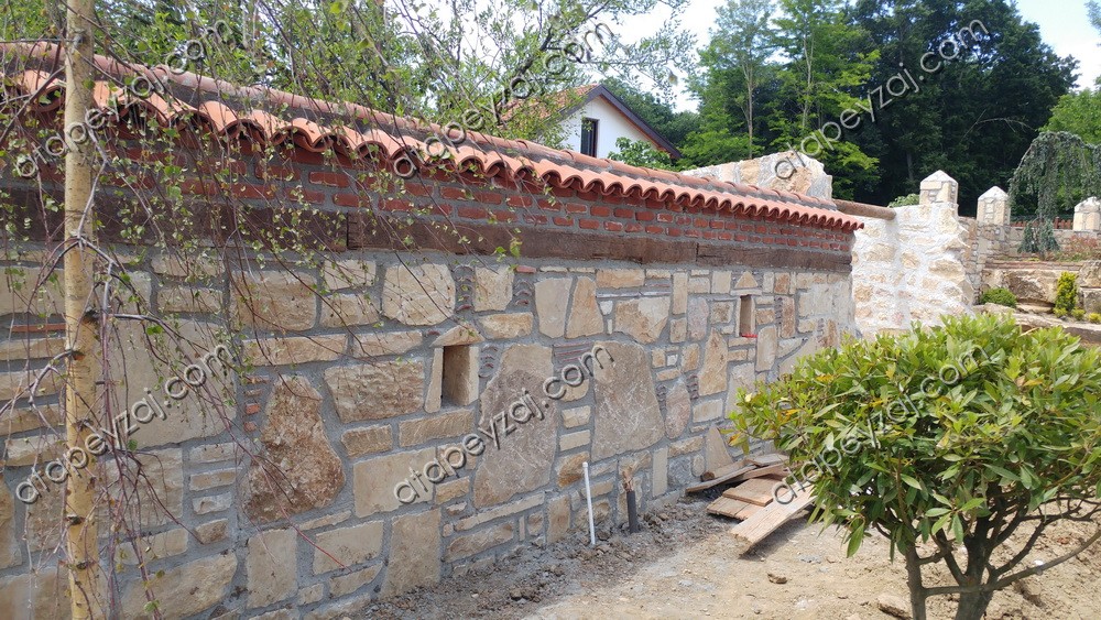 Taş duvar uygulamamız