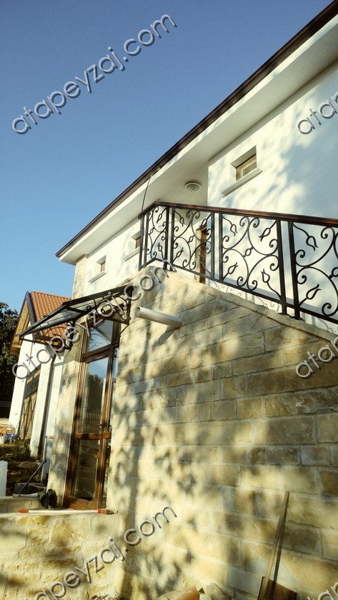 Sıcak Dövme ferforge korkuluk ve sundurma