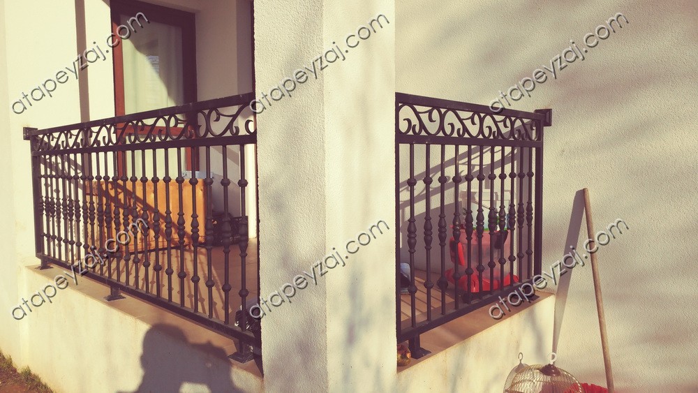 Sıcak Dövme ferforge balkon  korkuluk