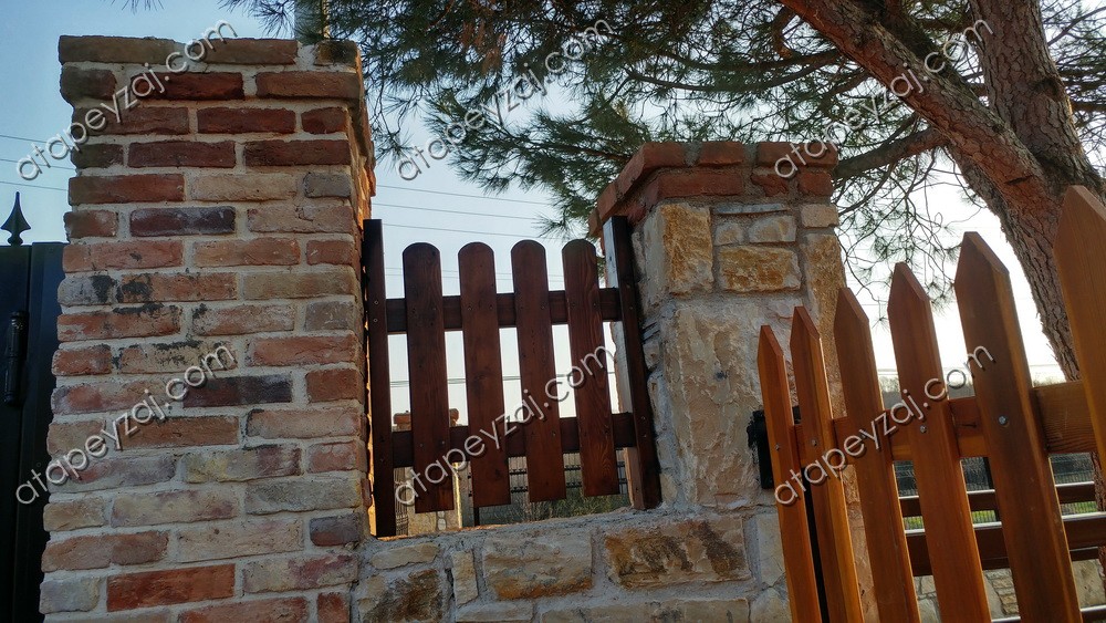 Duvar ve Ahşap çit