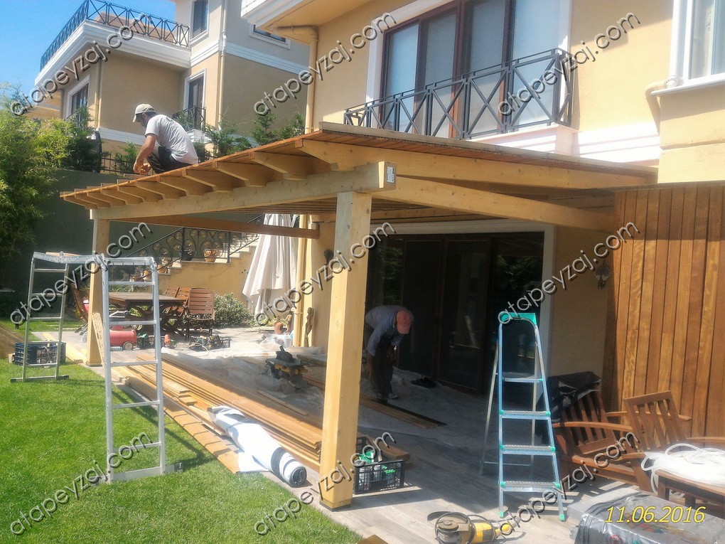 Ahşap Sundurma Uygulaması