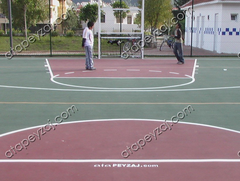 Basketbol -Mini futbol - Voleybol sahası