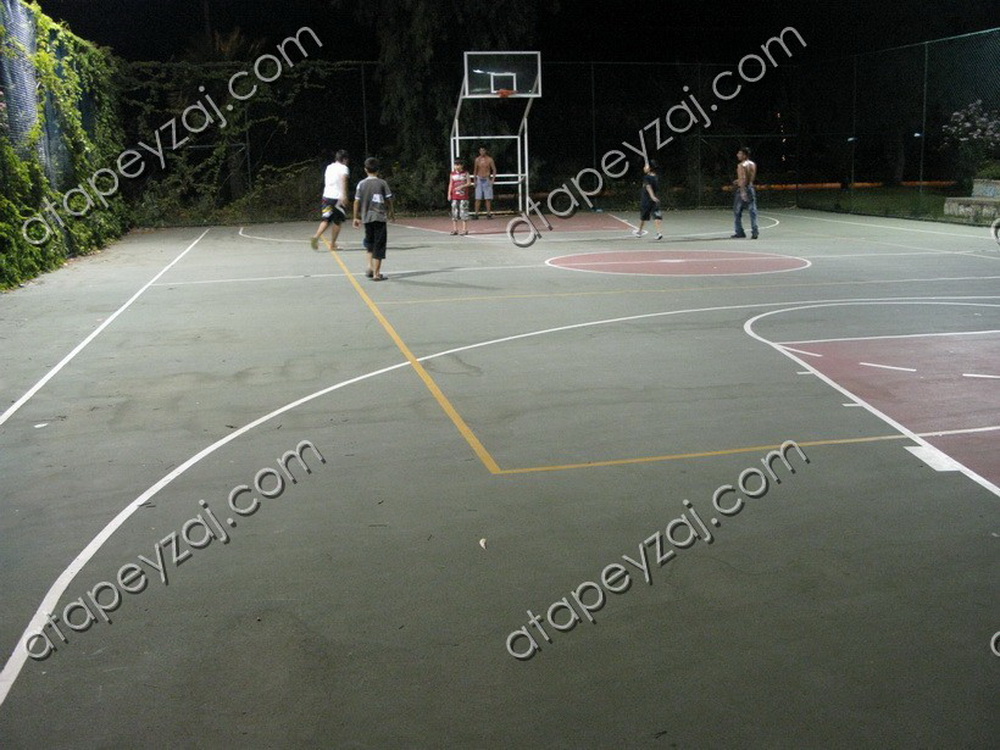 Basketbol -Mini futbol - Voleybol sahası