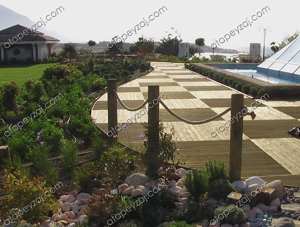 Merit Crystal Cove_Ahşap deck ten görünüm