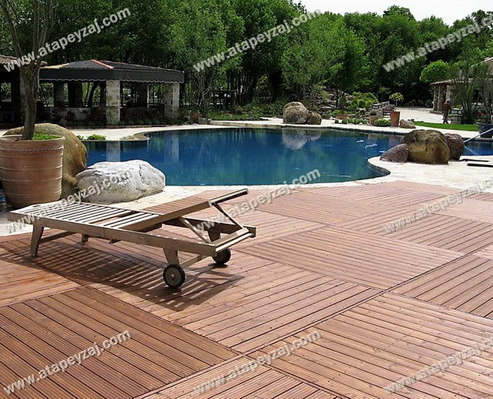 Ahşap Deck bitmiş hali